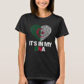 Algeria Flag Algeria  It s In My DNA Tシャツ (正面)