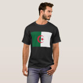 Algeria Flag T-Shirt, Patriotic T-Shirts, Tシャツ (正面フル)