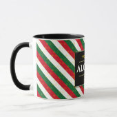 Algeria Football Fan 2026 with Stunning Patterns マグカップ (左)