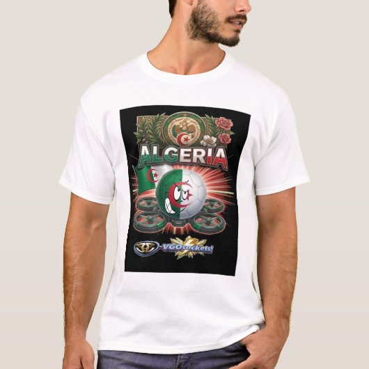 Algeria-GBall-001 Tシャツ (正面)