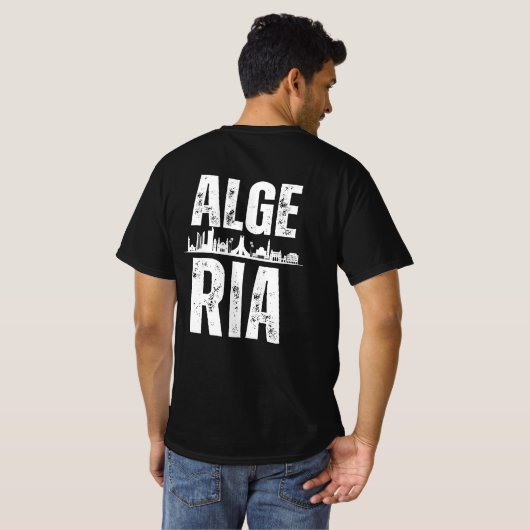 ALGERIA Tシャツ (裏面フル)
