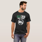 Algeria Table Tennis   Algerian Ping Pong Supporte Tシャツ (正面フル)