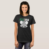 Algeria Table Tennis Support Algerian Ping Pong T Tシャツ (正面フル)
