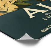 Algeria Travel Poster Africa Art African Print ポスター (角)