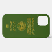 Algerian passport  Case-Mate iPhone case Case-Mate iPhoneケース (裏面 (横))