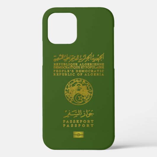 Algerian passport Case-Mate iPhone case iPhoneケース (裏面)