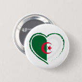 Algerian pride - For real Algerians! 缶バッジ (正面&裏面)