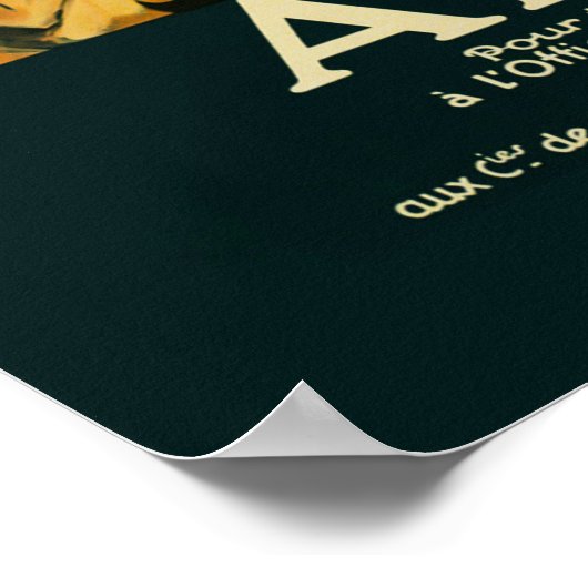 Algérie - poster - Vintage  ポスター (角)