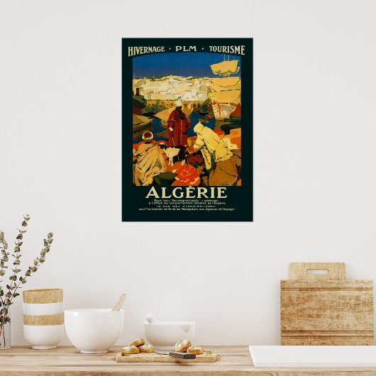 Algérie - poster - Vintage ポスター (キッチン)