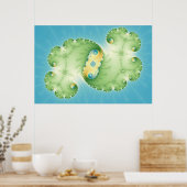 Alges – フラクタルポスター ポスター (キッチン)