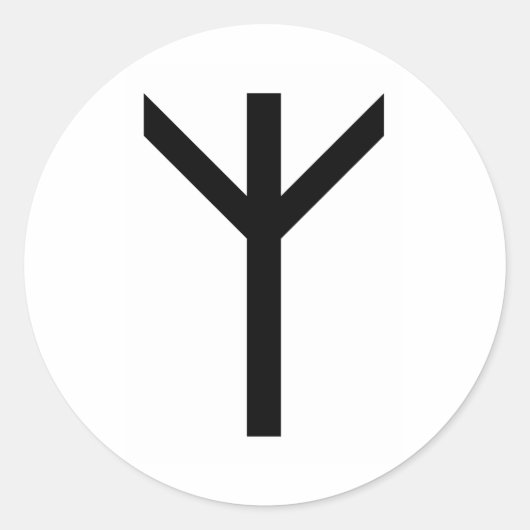 ALGIZのRUNE ラウンドシール (正面)