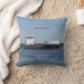 Algomaの分点の正方形の枕 クッション (ブランケット)