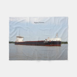 Algomaの収穫機のフリースブランケット フリースブランケット