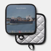 Algomaエンタープライズポットホルダー 鍋敷き (正面/裏面)