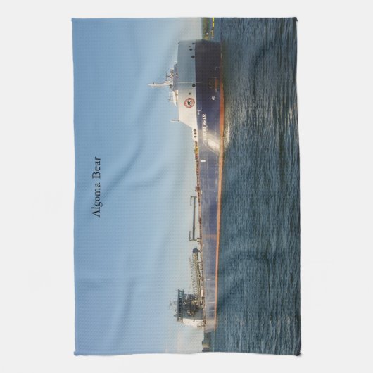 Algoma Bear kitchen towel キッチンタオル (縦)