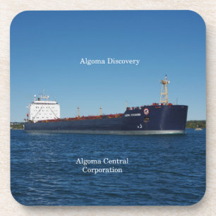 Algoma Discoveryセットの6つの懸命プラスチックのコースター コースター