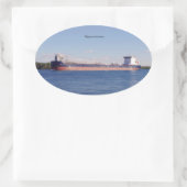 Algoma Innovatorステッカー 楕円形シール (バッグ)