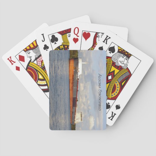 Algoma Strongfield遊のカード トランプ (裏面)