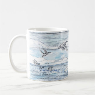 Algonac Wetlands Geese Mug コーヒーマグカップ