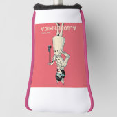 Algorithm Cat Spirit Girl – Golf Accessories Colle ゴルフヘッドカバー (回転90)