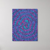 Algorithmic Mathematical Art Pattern  キャンバスプリント (正面)