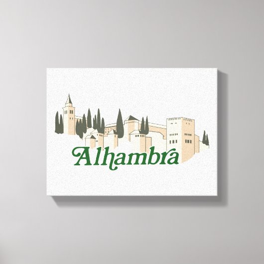 Alhambra キャンバスプリント (正面)