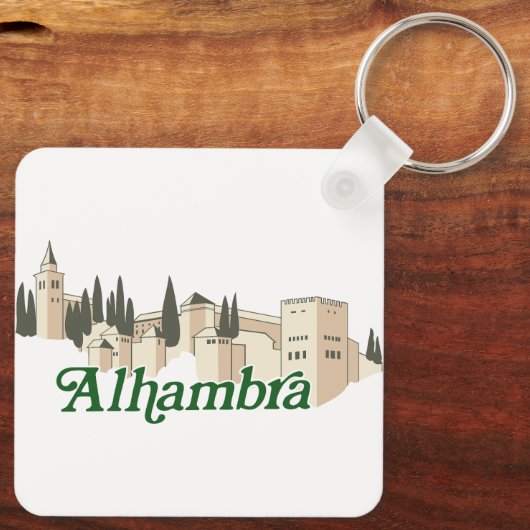 Alhambra キーホルダー (裏面)