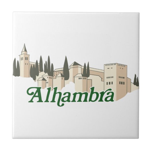 Alhambra タイル (正面)