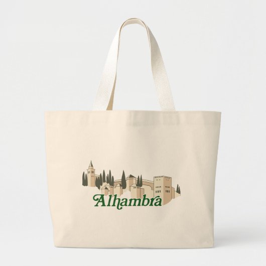 Alhambra ラージトートバッグ (正面)