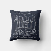 Alhambra Court of the Lions 1 クッション (裏面)