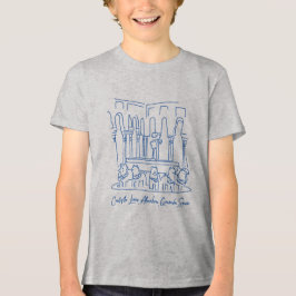 Alhambra Court of the Lions 1 トライブレンドTシャツ