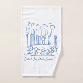 Alhambra Court of the Lions 1 バスタオルセット