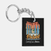 Alhambra Court of the Lions 3 キーホルダー (正面左)