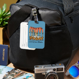 Alhambra Court of the Lions 3 ラゲッジタグ