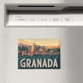 Alhambra Granada Spain Travel マグネット (インサイチュ (食洗機))