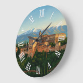 Alhambra Granada Spain Travel ラージ壁時計 (傾斜)