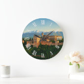 Alhambra Granada Spain Travel ラージ壁時計 (ホーム)