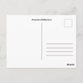 Alhambra Reflections ポストカード (裏面)