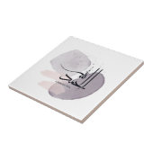 Alhamdulillah Arabic Calligraphy – Minimal Elegant タイル (側面)