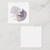 Alhamdulillah Arabic Calligraphy – Minimal Elegant ノートカード (正面/裏面)