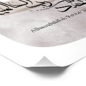 Alhamdulillah Rabbil ‘Alamin – Contemporary Arabic フォトプリント (角)