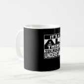 ALI姓贈パーソナライズされた与 コーヒーマグカップ (正面左)