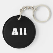 Ali キーホルダー (裏面)