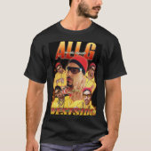 Ali G in da house Comedy Movie Rap Character borat Tシャツ (正面)
