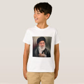 Ali Kamnaen T-Shirt | Spiritual Islamic Design | S Tシャツ (正面フル)