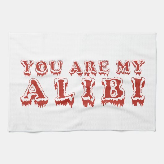 ALIBIハンドタオル キッチンタオル (横)