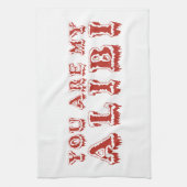 ALIBIハンドタオル キッチンタオル (縦)