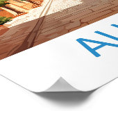 Alicante Travel Print Wall Art Alicante Wall Hangi ポスター (角)