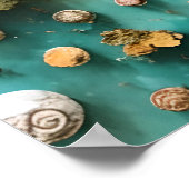 Aliceと白うさぎが浮き上がった旅 ポスター (角)