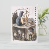 ALICEとCaterpillar - Adventures in Wonderland サンキューカード (スタンド正面)